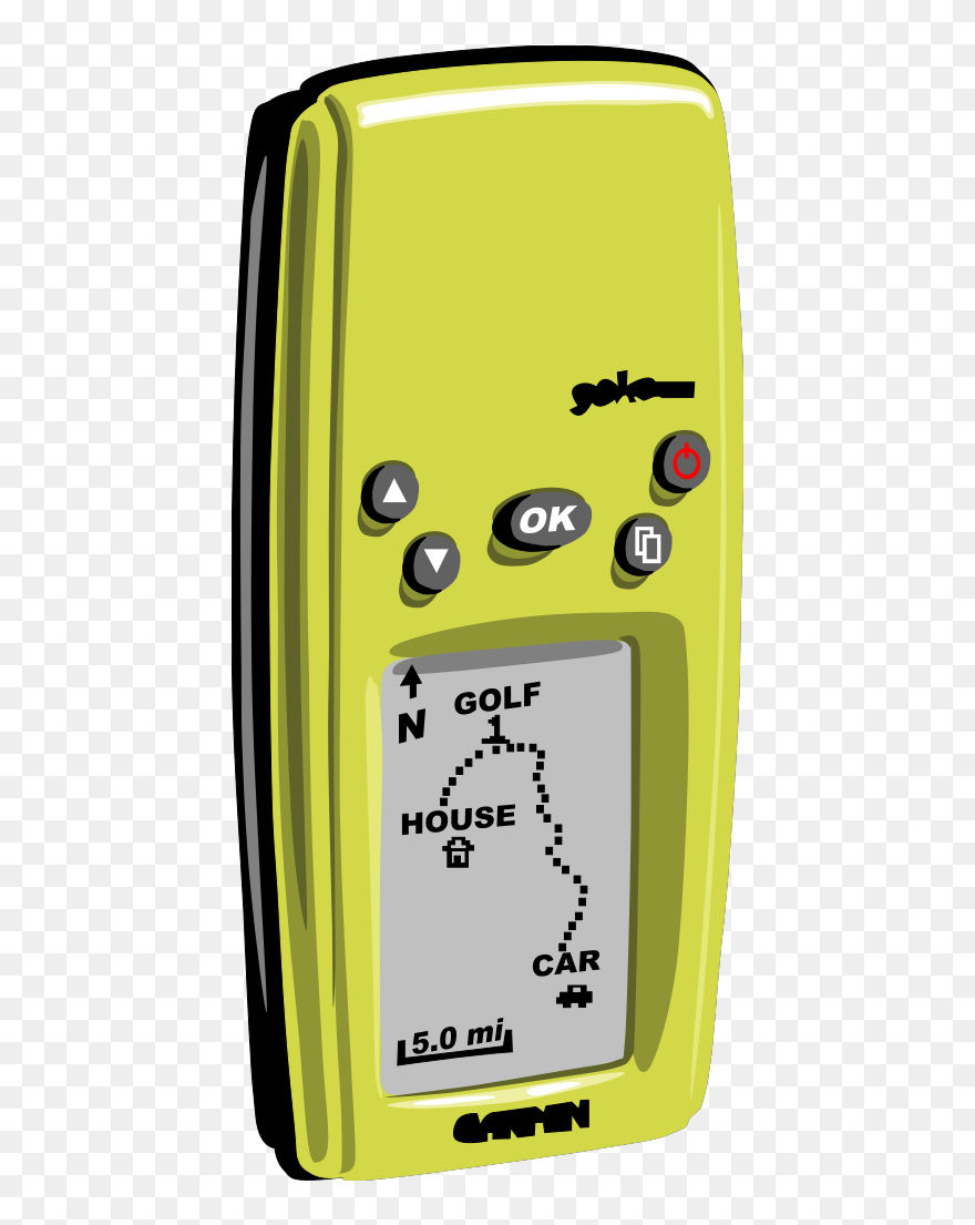 Satellite Navigation Device Clipart