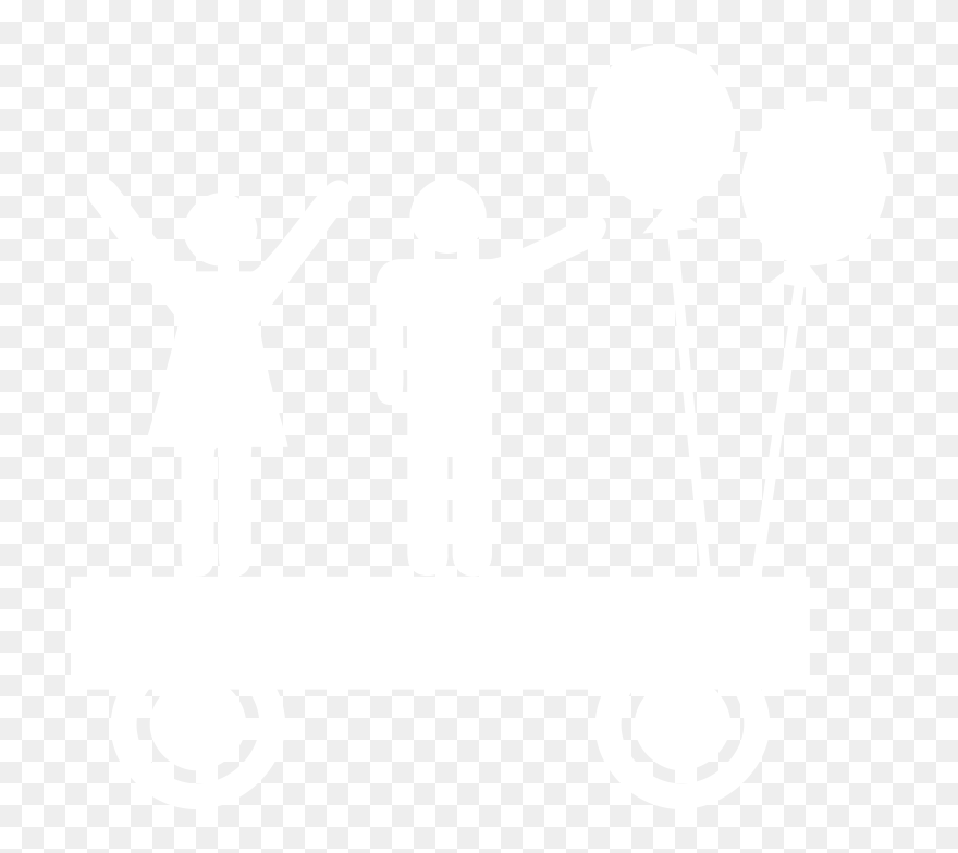 Clip Art Parade Float Black And White - Png Download