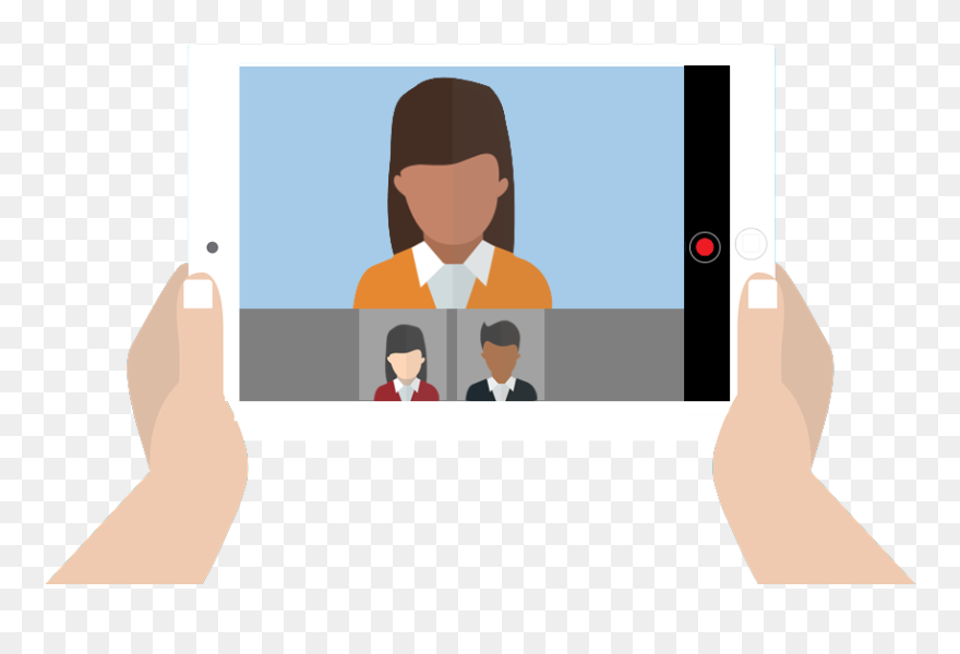 Fa C B - Zoom Clip Art Video Conferencing - Png Download