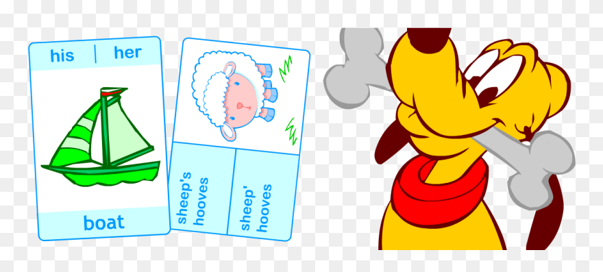 Printable Games To Practise English Possessive Nouns - Cartoon Clipart