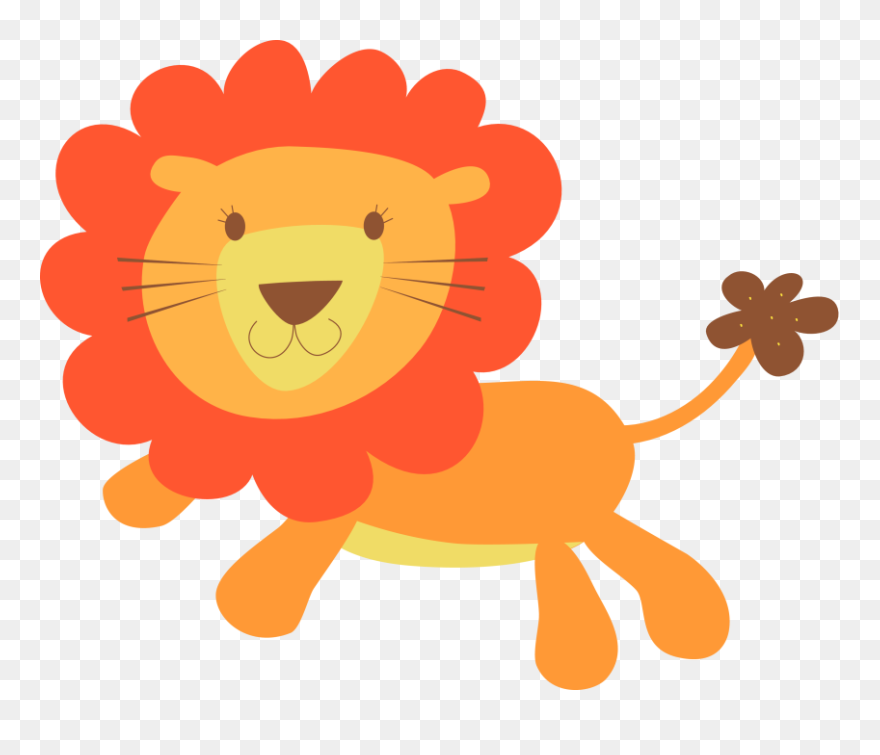 Baby Lion Clip Art Free - Baby Lion Clip Art - Png Download