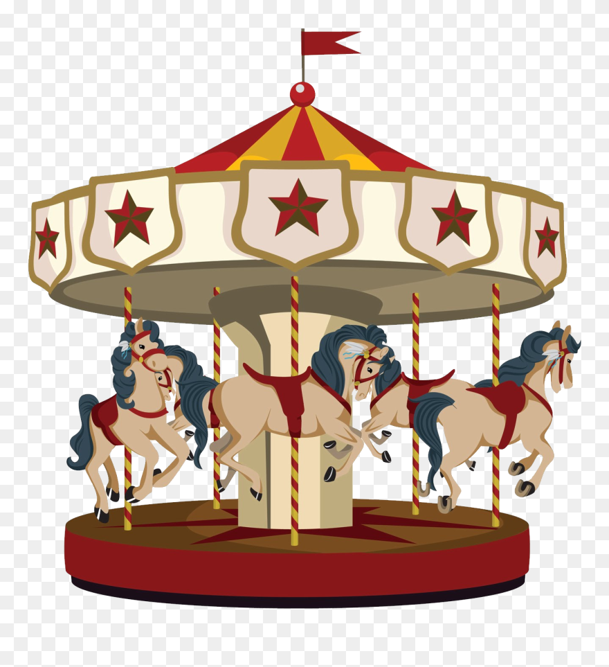Carousel Clipart Transparent - Transparent Carousel Clipart - Png Download