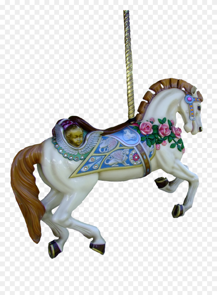 Clipart Royalty Free Library Png Hd Transparent Images - Carousel Horse Vintage Png
