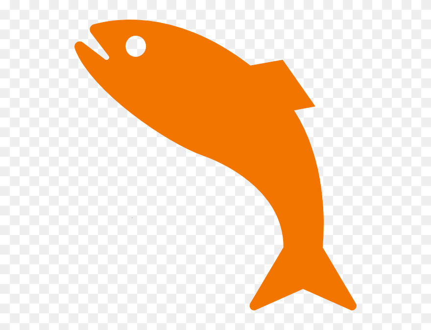 Catch A Fish Clipart Graphic Black And White Library - Jumping Fish Clip Art - Png Download