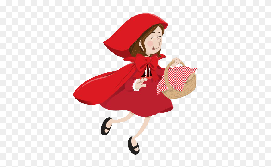Little Red Riding Hood Png Background Image - Little Red Riding Hood Png Clipart