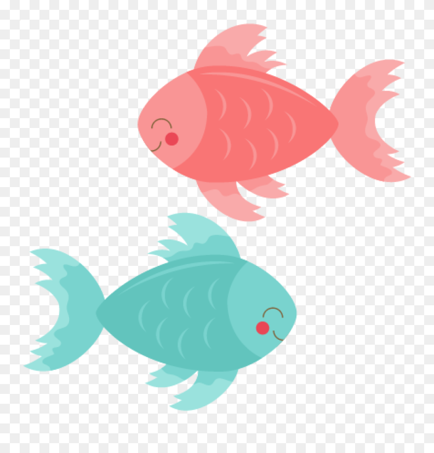 Cute Beta Fish Clipart Royalty Free Stock Cute Fish - Cute Fish Clipart - Png Download