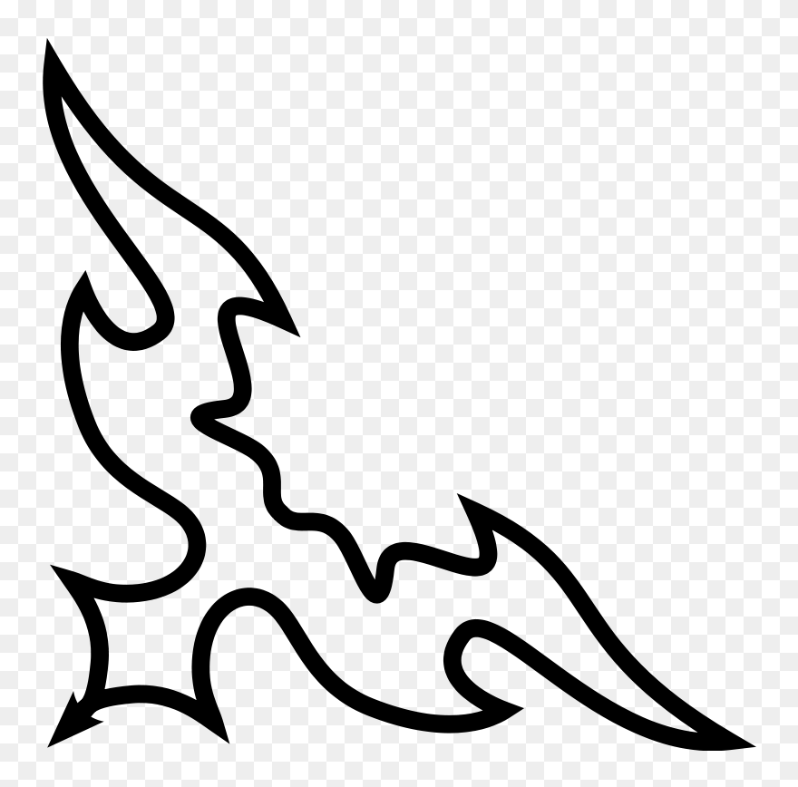 Line Art Designs Corner Clipart