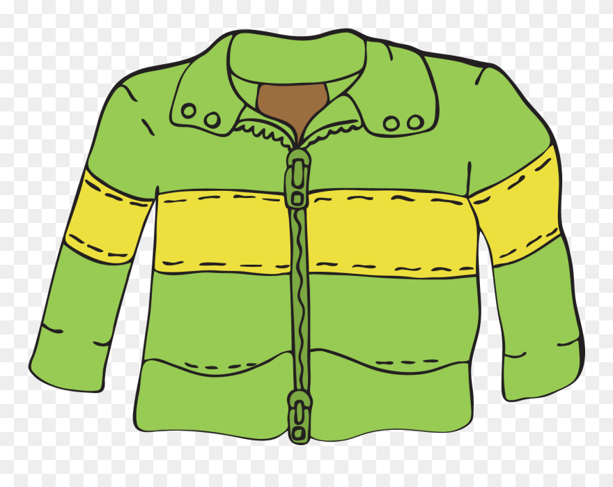 Winter Coat Clipart - Jacket Clipart - Png Download