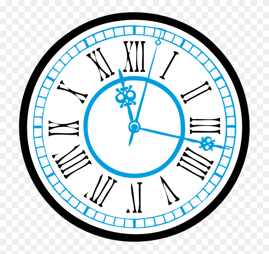Home Accessories,clock,line - Vintage Clock Vector Png Clipart