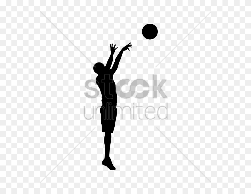 Clipart Basketball Player Shooting Clipartfest Clip - Basketball Player - Png Download
