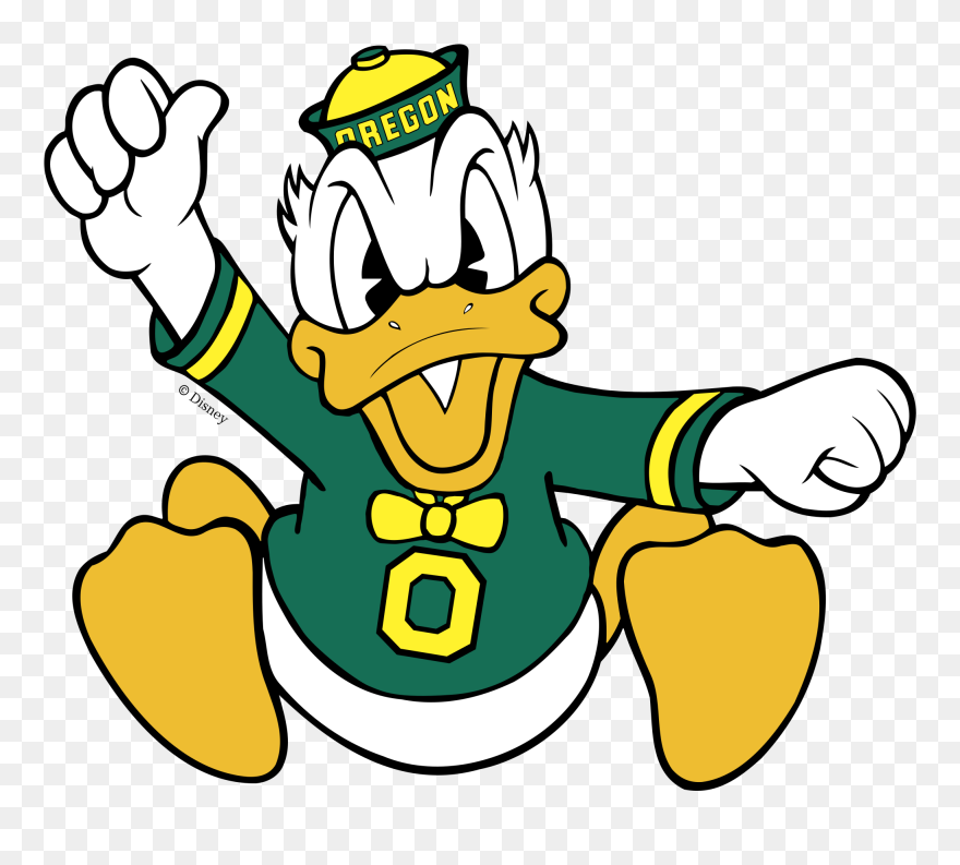 Download Free Png Oregon Ducks Logo Png Transparent - Mascot University Of Oregon Logo Clipart