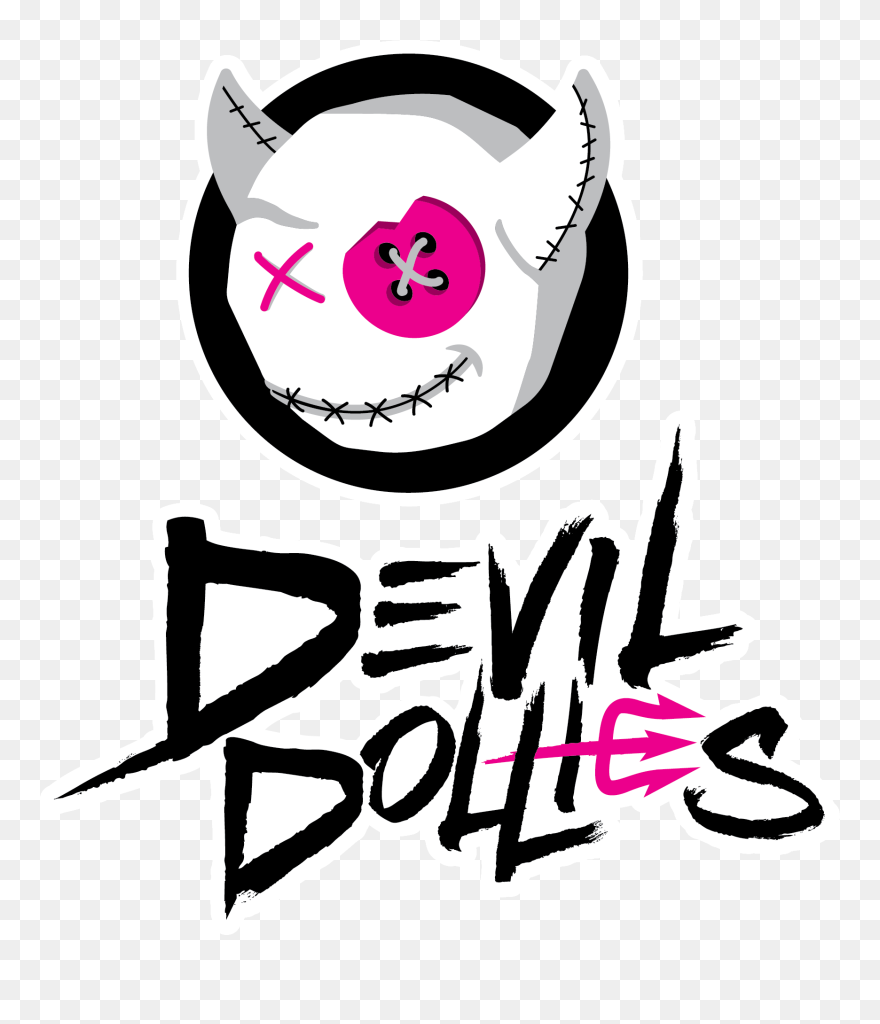 Transparent Clothespin Clipart - Queen City Roller Girls Dollies - Png Download