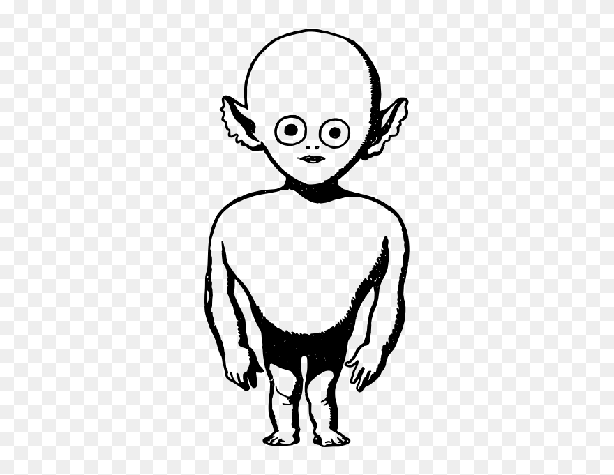 Weirdo Alien Clipart