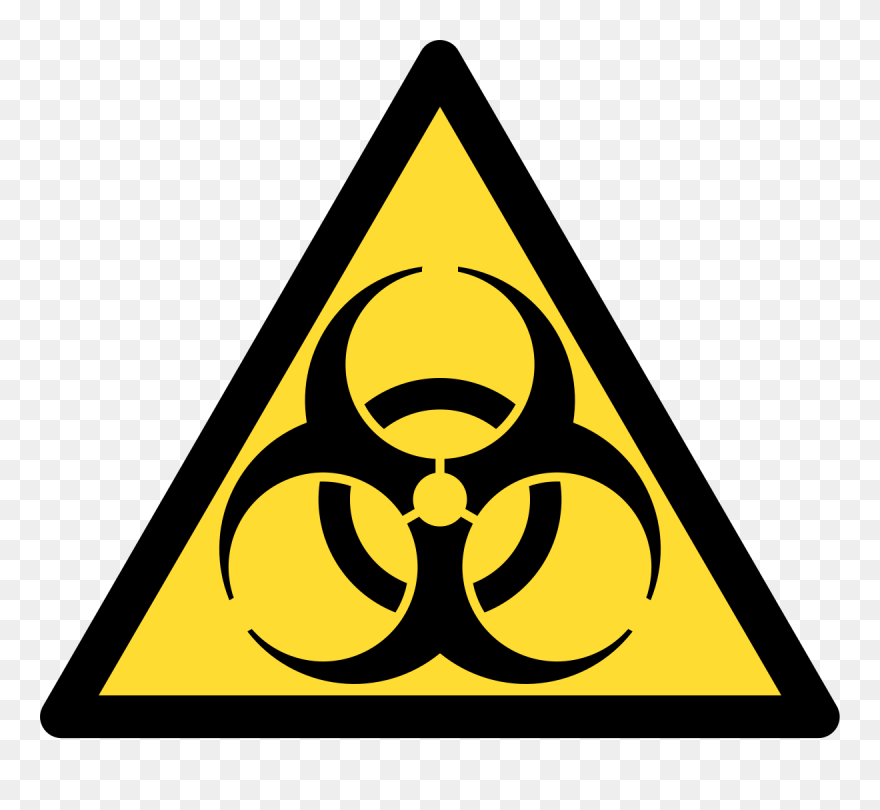 1200px Biohazard Svg[1] - Biohazard Symbol Clipart