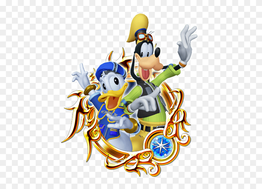 Kingdom Hearts Clipart Goofy - Kingdom Hearts Roxas Medal - Png Download