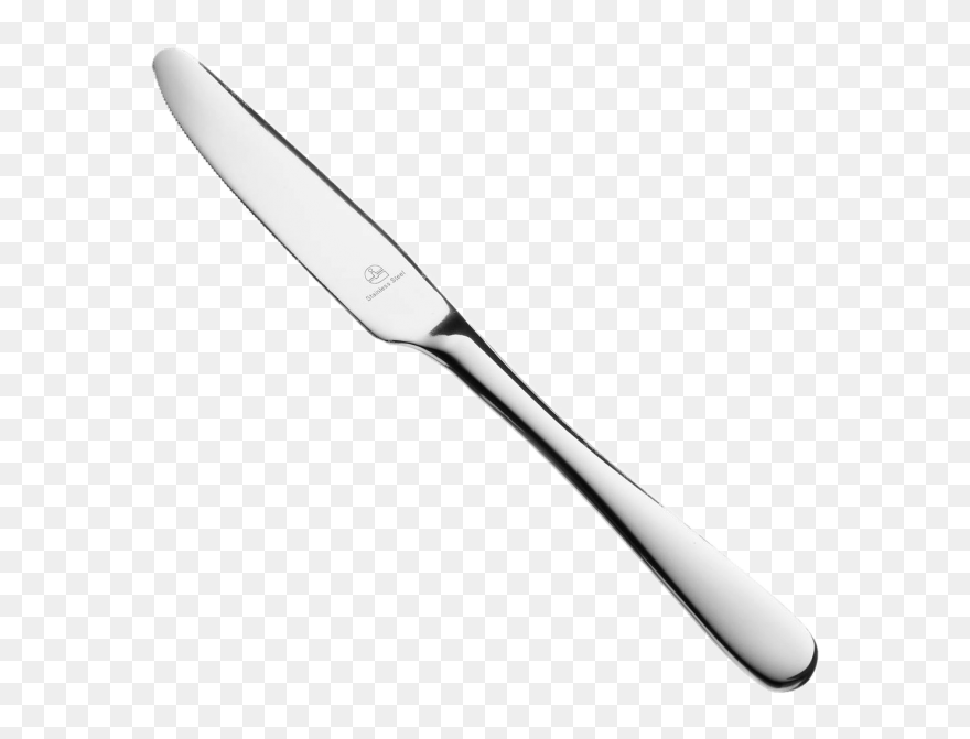 Transparent Background Butter Knife Clipart - Butter Knife Transparent Background - Png Download