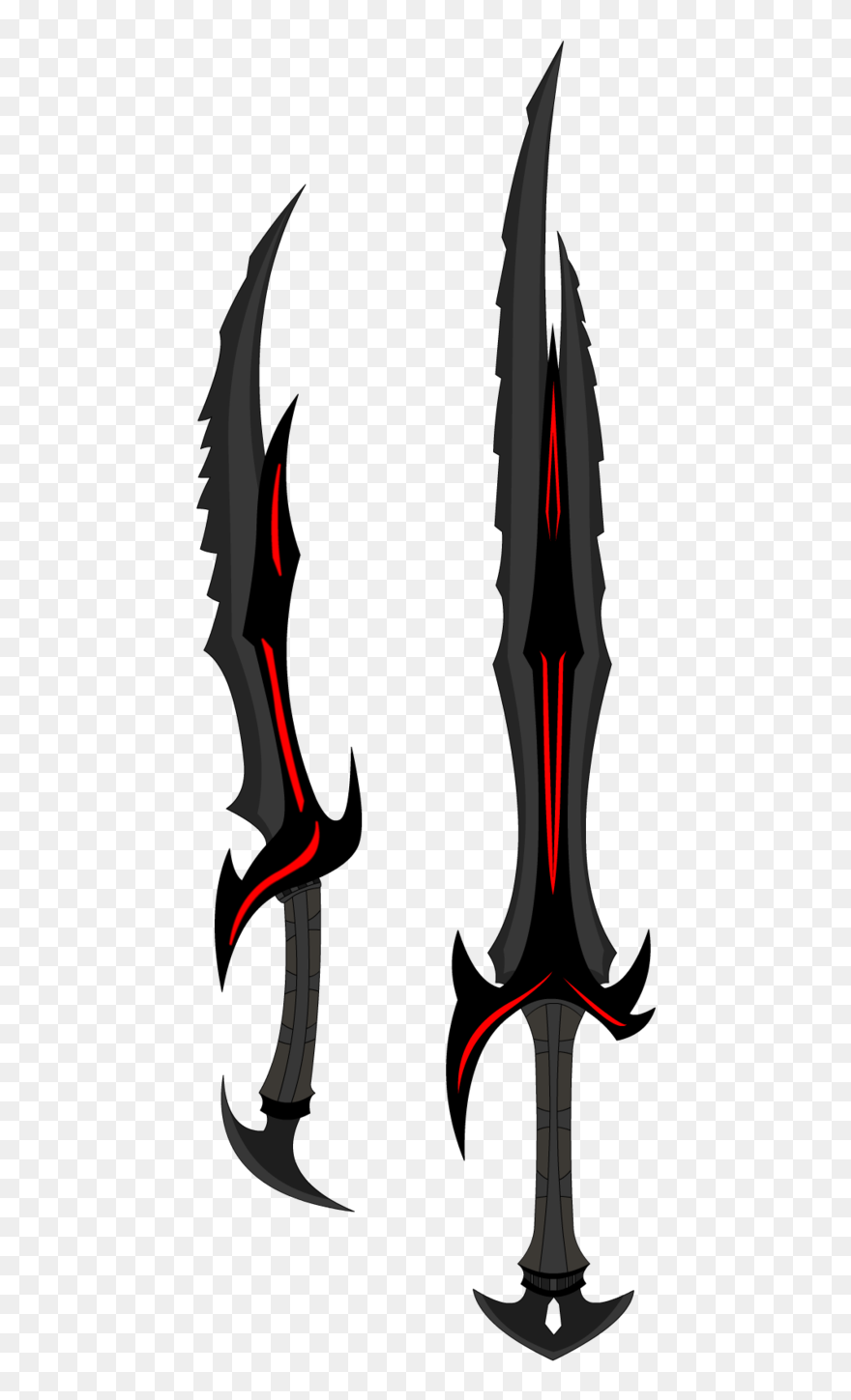 #daedric #daedricprince #sword #dagger #skyrim #oblivion - Skyrim Daedric Greatsword Sword Clipart