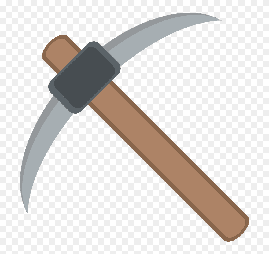 Pick Emoji Clipart - ⛏ Emoji - Png Download