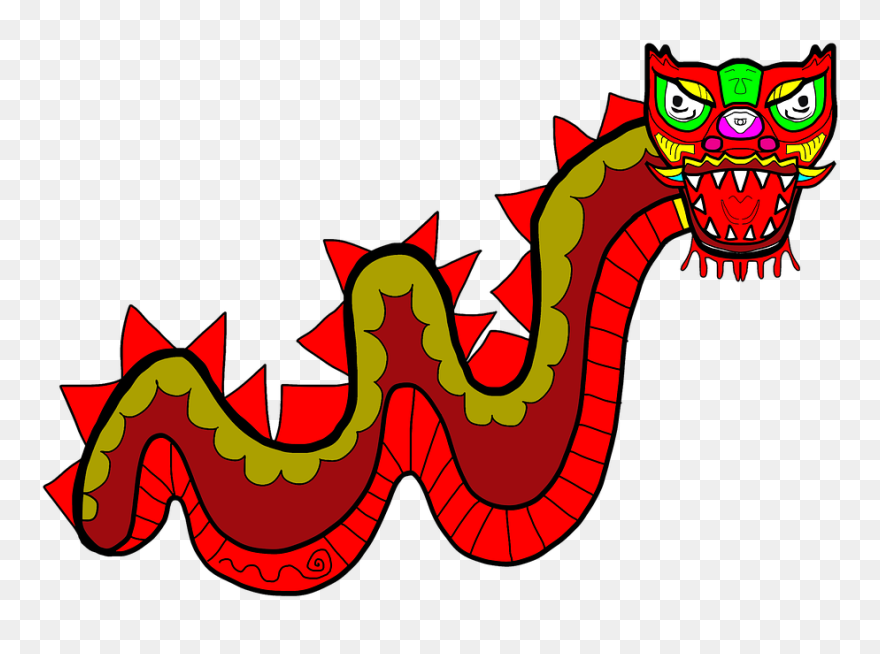 Año Nuevo Chino Dragon Png Clipart
