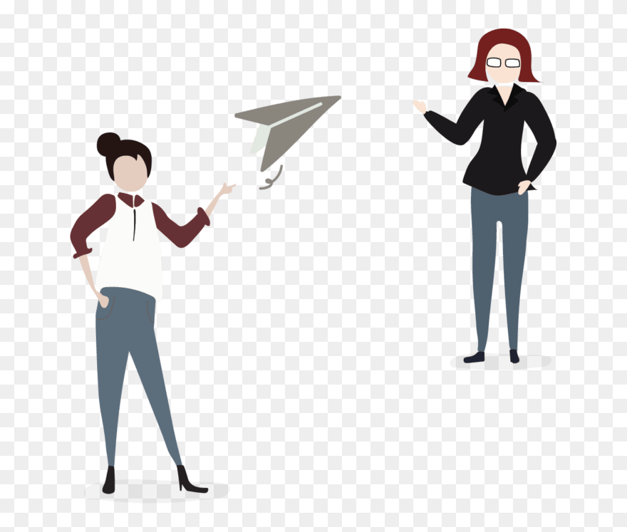 Here For You - Cartoon Clipart