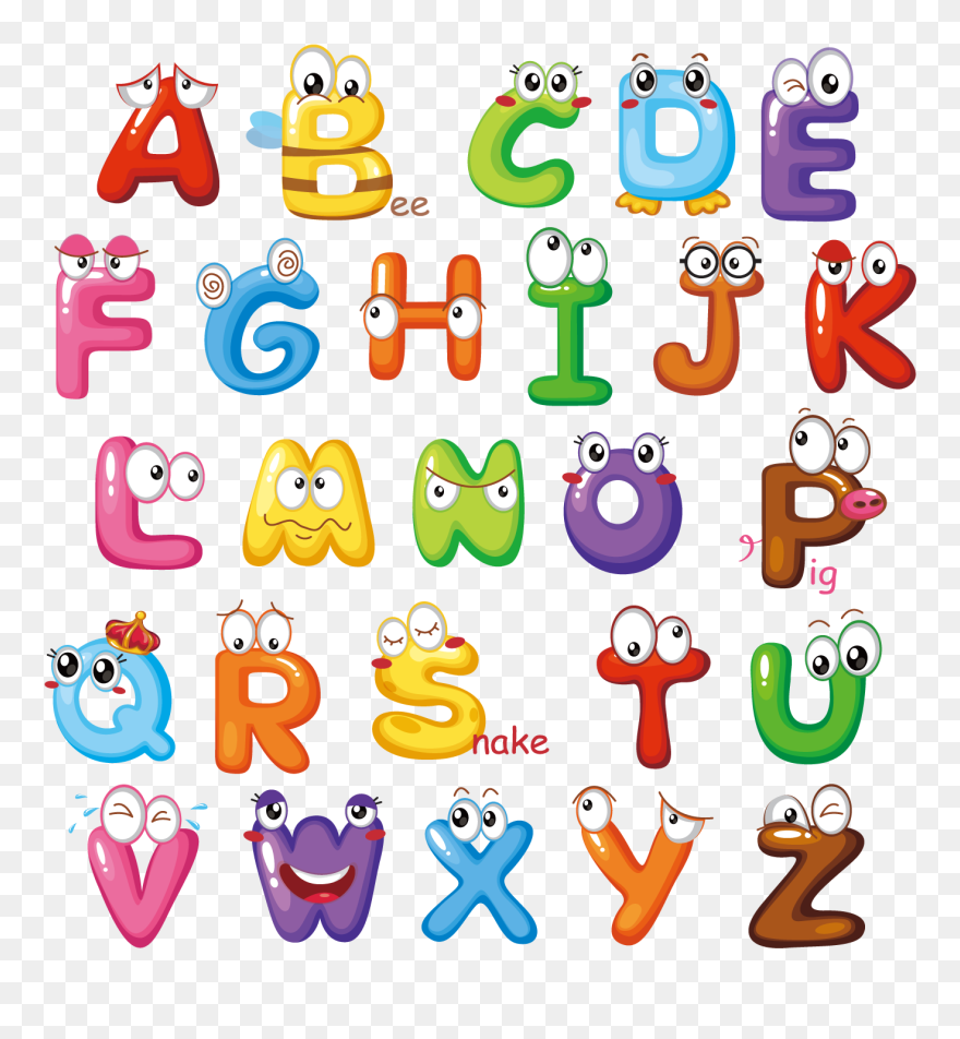 Cute Clip Art Letters - Png Download