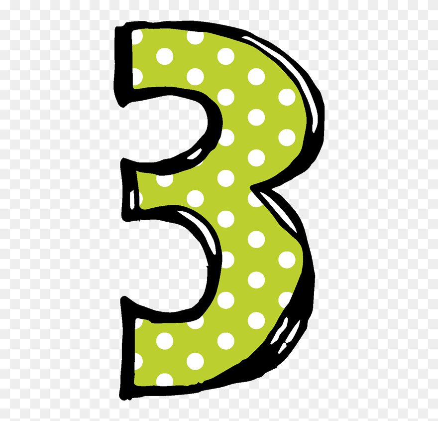 3rd Grade - Number 3 Clipart - Png Download