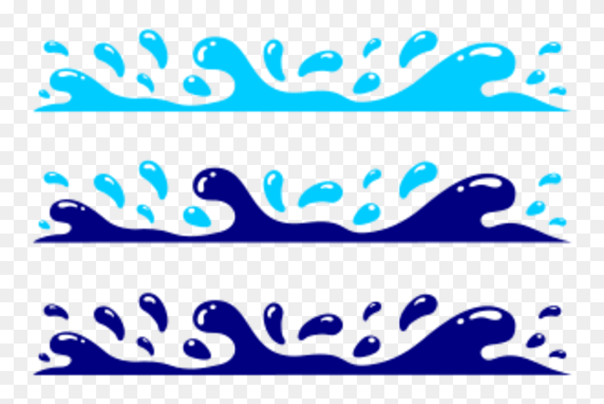 Splash Clipart Onomatopoeia - Water Splash Clip Art - Png Download