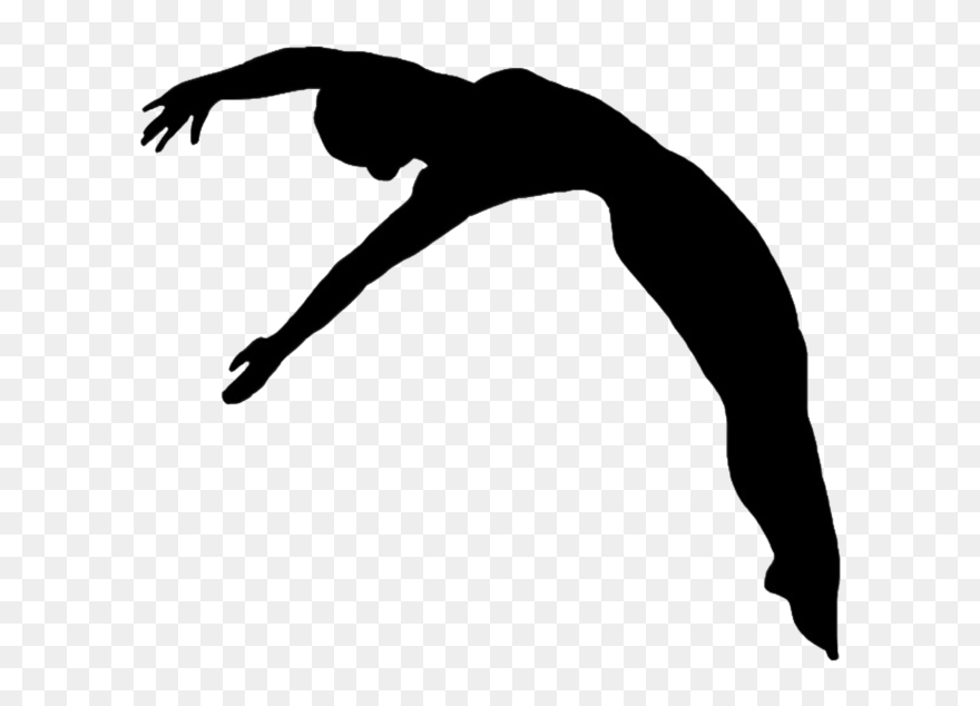 Diving Boards Springboard & Platform Diving Diving - Male Gymnastics Flip Silhouette Clipart