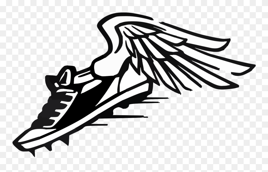 Running Shoe Clip Art Free - Png Download