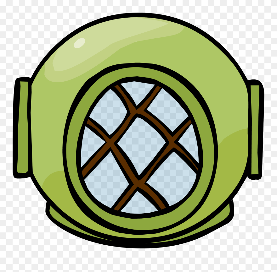 Club Penguin Rewritten Wiki - Scuba Dive Helmet Cartoon Clipart