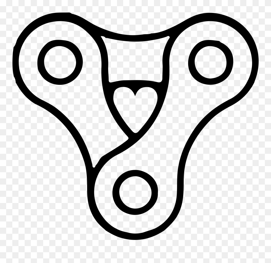 Bike Clipart Chain Link - Bike Chain Link Tattoo - Png Download