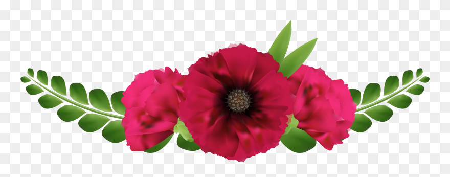 Gorgeus Clipart Realistic Flower - Clipart Frida Kahlo Flowers - Png Download