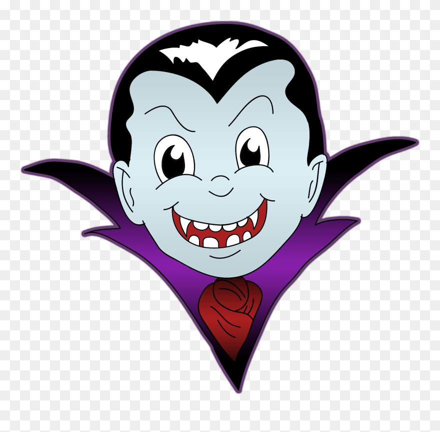Vampire Clipart Horror, Vampire Horror Transparent - Kid Friendly Vampire Kids - Png Download
