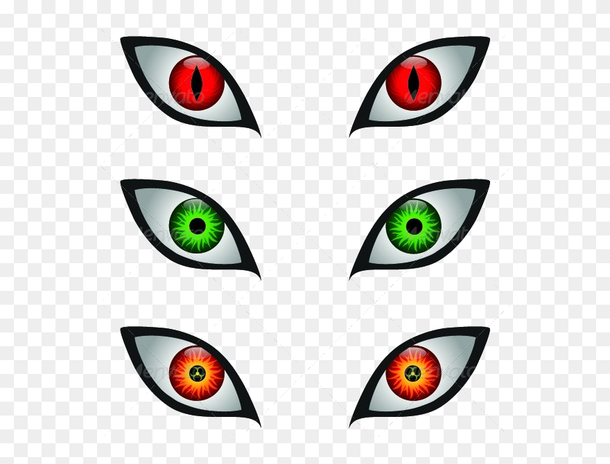 Transparent Eyeball Clipart Png - Draw Scary Monster Eyes