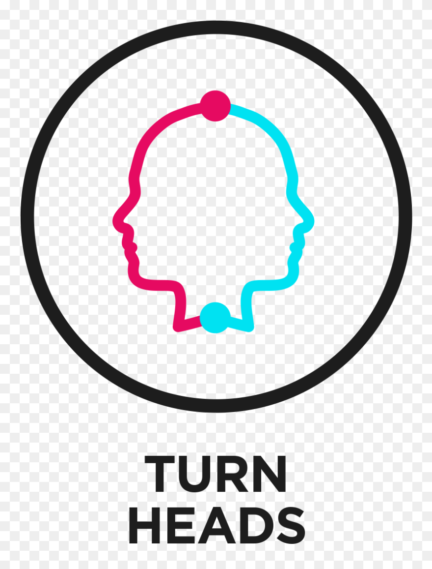 86 Icons Turnheads-text - Circle Clipart