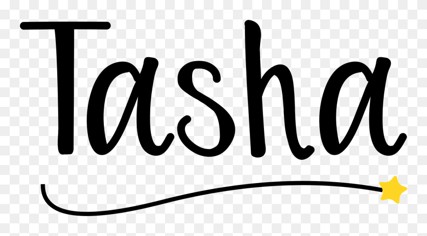 Tasha - Calligraphy Clipart