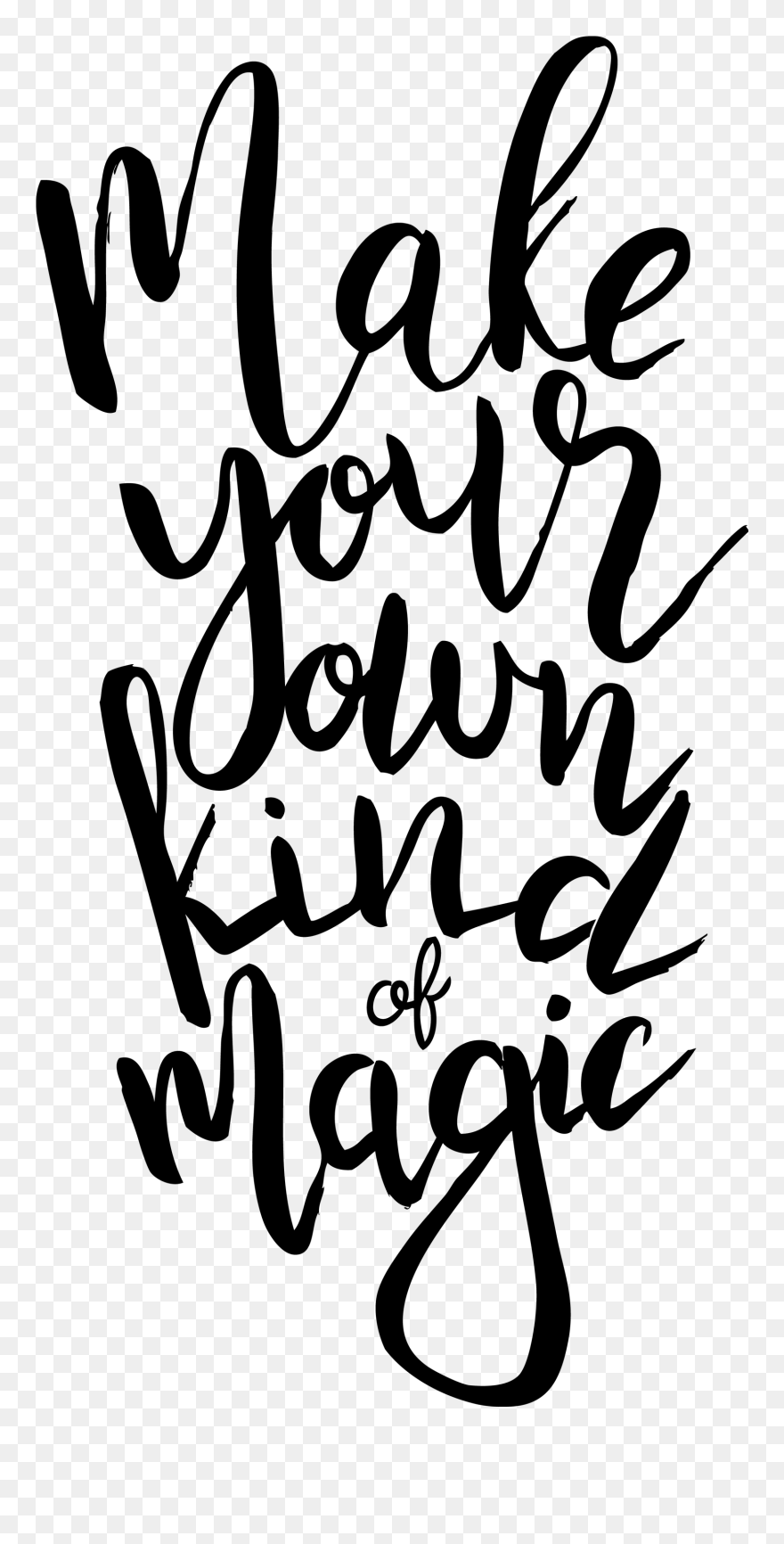 Inspirational Clip Quotation - Calligraphy - Png Download