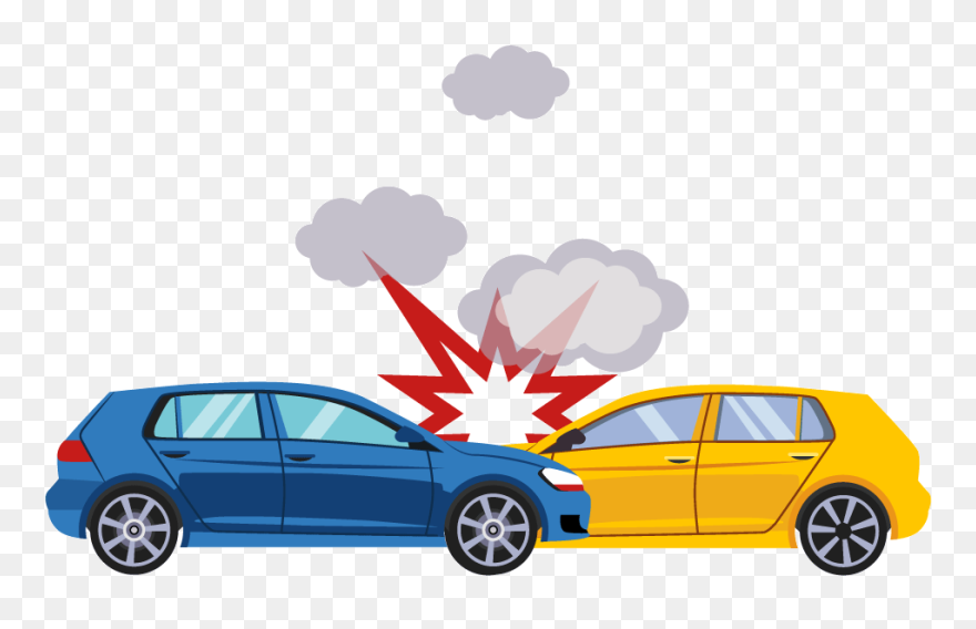 Traffic Collision Car Accident Illustration - Car Accident Illustration Clipart