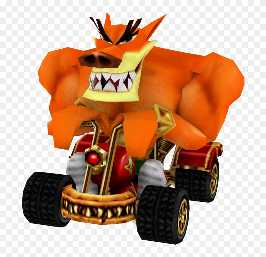 Crash Bandicoot Clipart Crash Nitro Kart - Crash Nitro Kart Tiny Tiger - Png Download
