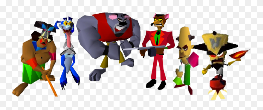 Crash 1"s Boss Roster - Crash Bandicoot Boss Papu Papu Clipart