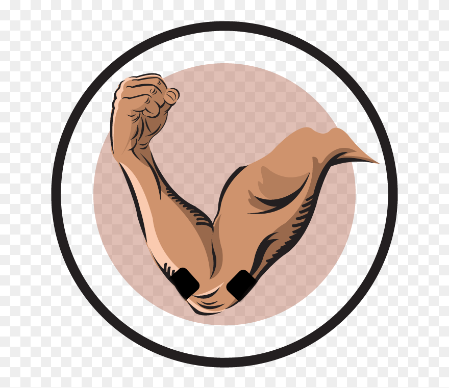 Elbow Clipart Biceps - Electrode Placement For Tennes Elbow - Png Download
