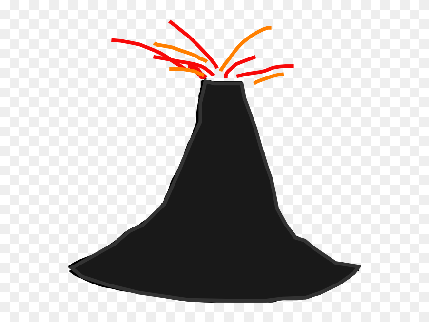 Transparent Volcano Infographic Clipart