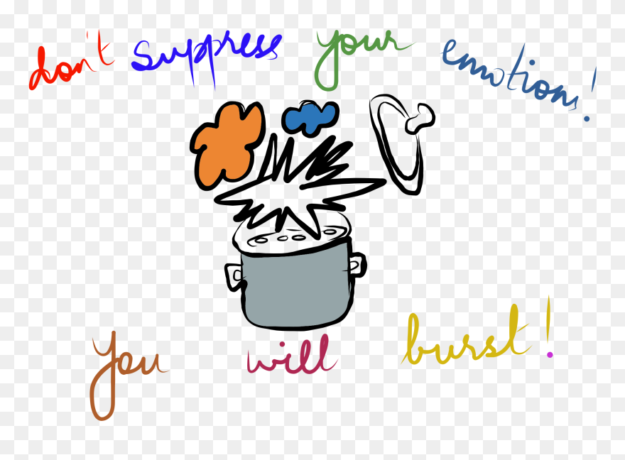 How To Deal With Pent Up Feelings - Pent Up Feelings Clipart