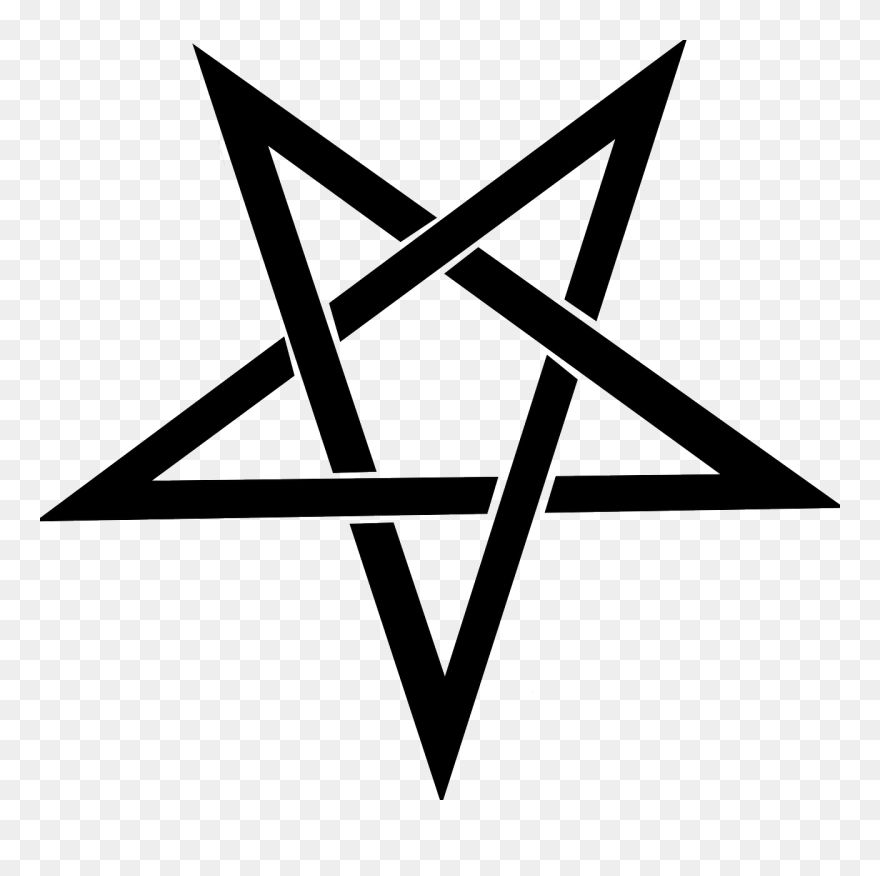 Pentagram Clip Art - Png Download