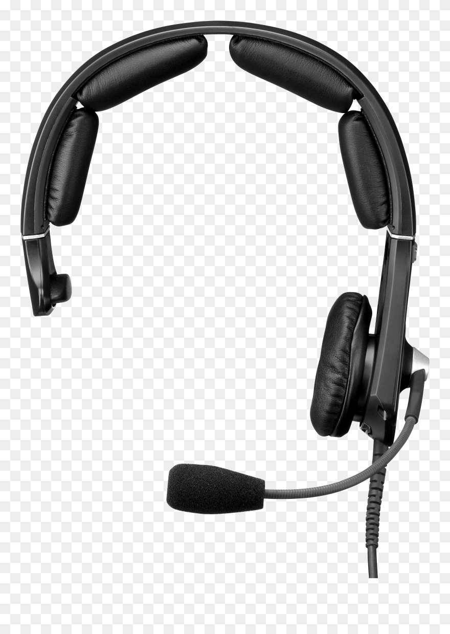Download Stage Manager Cliparts Headset Clip Freeuse Hearing Headset With Microphone Png