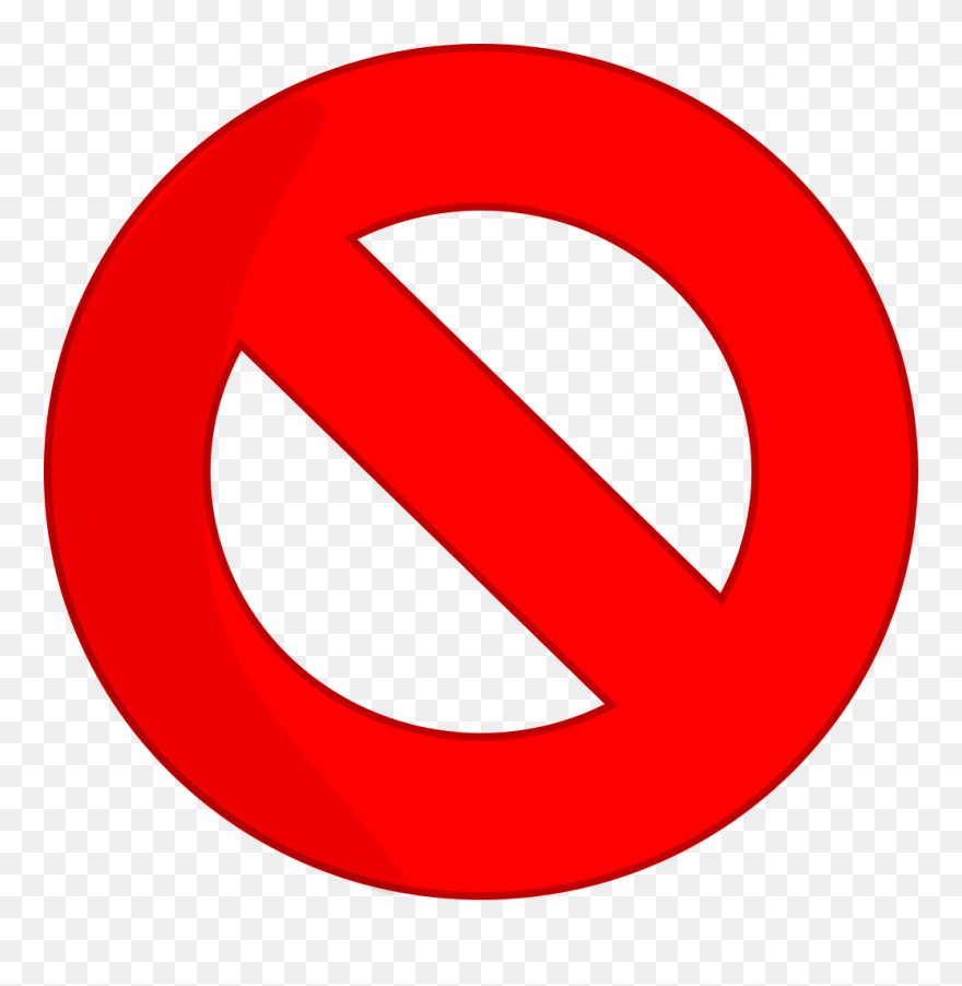 Transparent Traffic Signal Images Clip Art - Error Sign Png