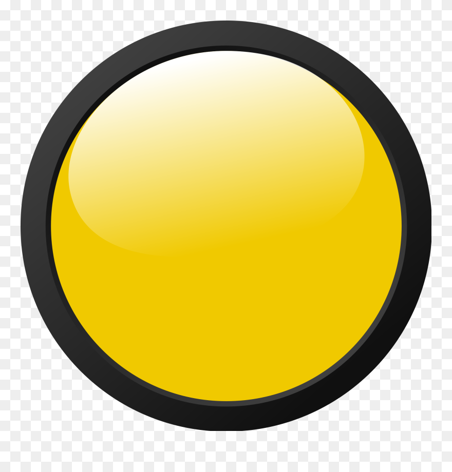 Lights Clipart Yellow, Lights Yellow Transparent Free - Clip Art Yellow Traffic Light - Png Download