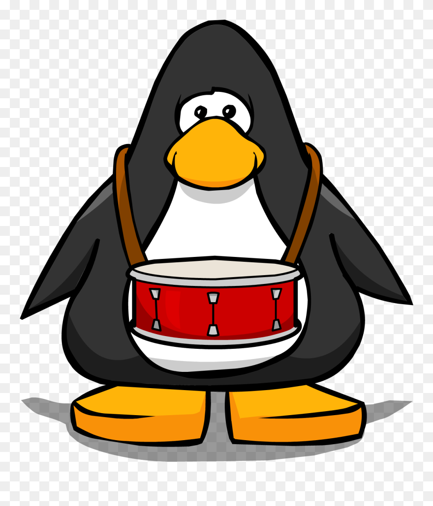 Image Snare Drum From - Club Penguin Penguin Colors Clipart