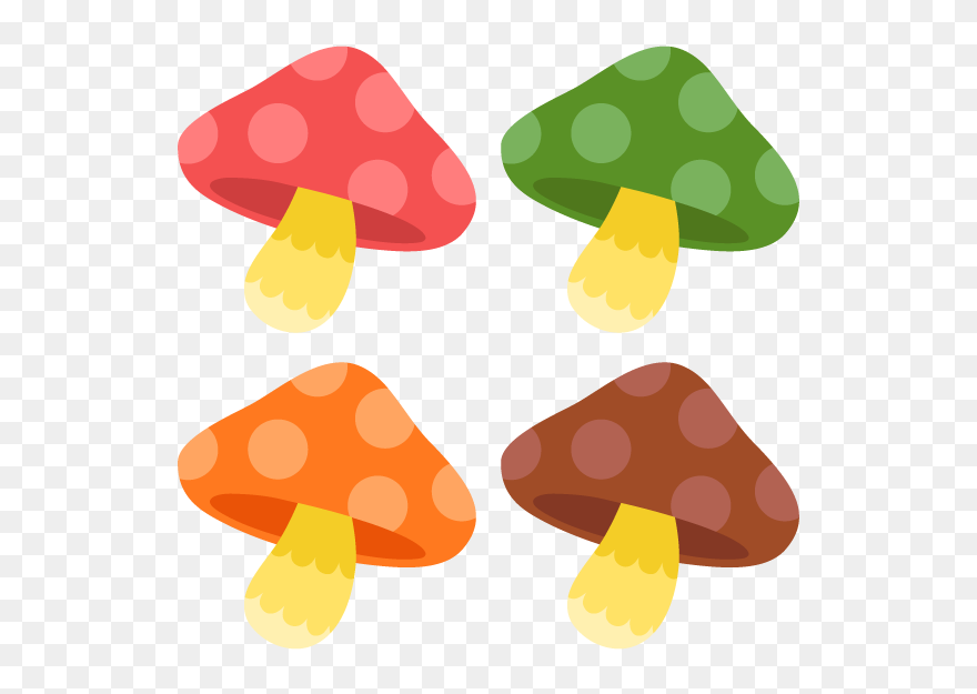 きのこ イラスト フリー 素材 Clipart