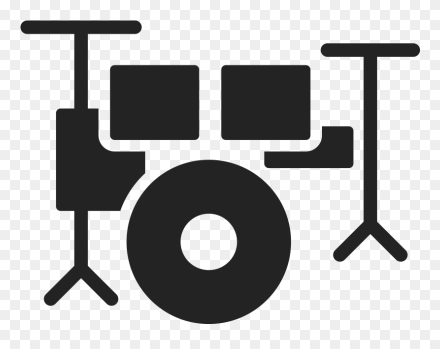 Drum Kit Icon Clipart